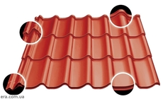 Металлочерепица. Профнастил. Крым.