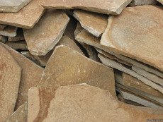 Камень песчаник желто коричневый