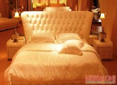 Кровати кожанные и двусальные.