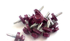 Продам 9R6 4,8Х19 мм саморез по металу с шайбой, крашеный RA