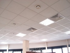 Кассетные потолки, металлические плиты для подвесного потолк