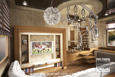 Дизайн интерьера офисов, квартир и домов.