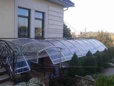 Кованые навесы.