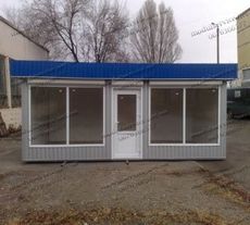 Гараж металлический разборной на тяжелом каркасе
