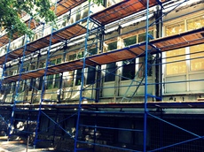 Леса строительные.