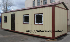 Продажа бытовок, дачных домиков.
