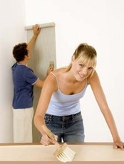 Поклеим обои