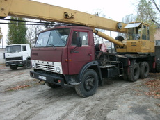 Автокран "Камаз" аренда