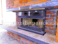 Монтаж топок Piazzetta с установкой системы Multifuco System