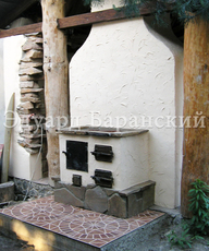 Кладка варочной дровяной печи