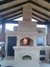 Кладу камины, печи, барбекю