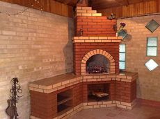 Кладу камины, печи, барбекю