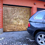 Металлические ворота гаражные, на дачу, склад