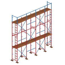 Продам дешево бу строительные леса, 1500 кв.