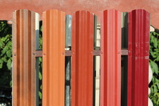 Штакет металлический