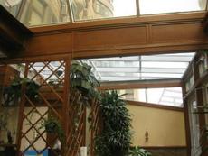 Зимние сады с стекляной крышей