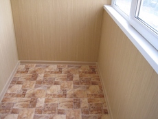 Обшивка и утепление балкона, лоджии.