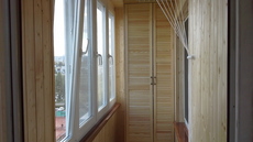 Обшивка балконов