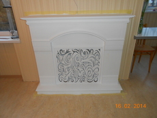 Гипсовые порталы, камины.