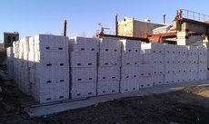 Силикатный кирпич.