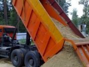 Песок речной с доставкой по Киеву и Киевской области