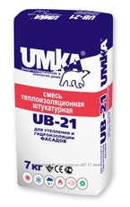 Теплоизоляционная штукатурная смесь «УМКА».