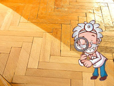 Циклевка, шлифовка паркета без пыли