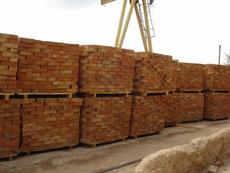 Кирпич рядовой полнотелый строительный г. Пологи (333 шт)