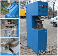 Пресс для изготовления полукруглого конька