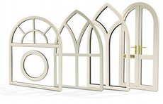 Нестандартные окна и двери