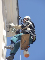 Высотные работы, промышленный альпинизм.