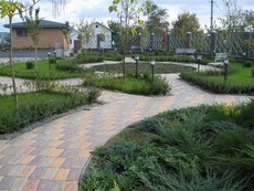 Укладка тротуарной плитки