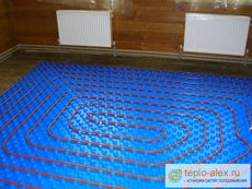 Тёплый пол, вода, канализация.