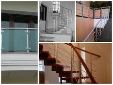 Алюминиевые анодированные перила