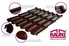 Металлочерепица RAUNI