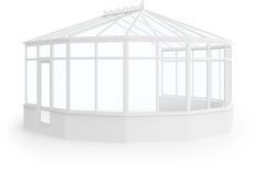 Зимний сад для дома в Викторианском стиле