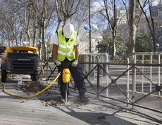 Аренда компрессора с отбойными молотками