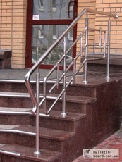 Перила, лестницы и поручни из нержавеющей стали