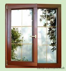 Теплые окна из натурального дерева