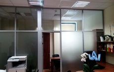 Изготовление и монтаж офисных перегородок