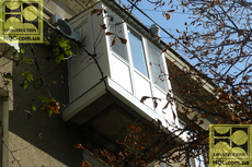 Французское остекление балкона