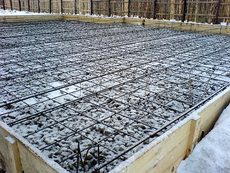 Бетонные работы до -10С.
