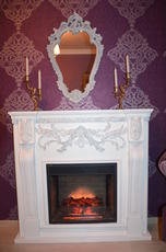 Порталы из гипса для электрокамина