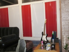 Жалюзи горизонтальные.