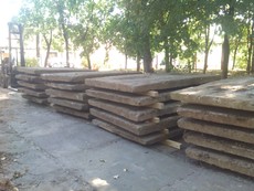 Плиты дорожные 2х2,5 б/у