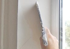 Изготовление откосов.