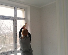 Поклейка обоев Отрадный Шулявка