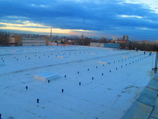 Гидроизоляция, кровля ТПО ПВХ мембран