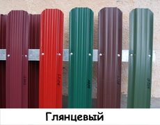 Продам штакетный металический забор с полимерным покрытием.