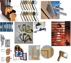 Фурнитура для деревянных окон и дверей